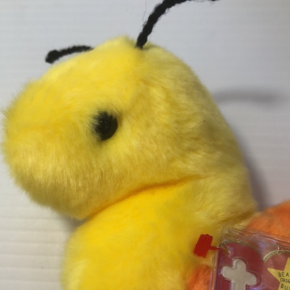 NWT Vintage TY Beanie Buddy 90's Inch Inchwo - Picture 10 of 14
